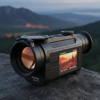 FW-SA50 Thermal Monocular with 2600m Detection Distance, 1280×1024 HD Thermal Imaging Resolution, and 50mm F1.0 Lens for Outdoor Use