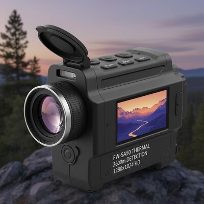 FW-SA50 Thermal Monocular with 2600m Detection Distance, 1280×1024 HD Thermal Imaging Resolution, and 50mm F1.0 Lens for Outdoor Use