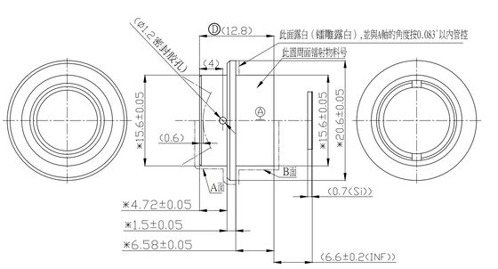 FWD-9.1 9.1mm F1.1 640×512@12μm LWIR Motorized Zoom Lens with 8-12 μm Wavelength for Thermal Imaging
