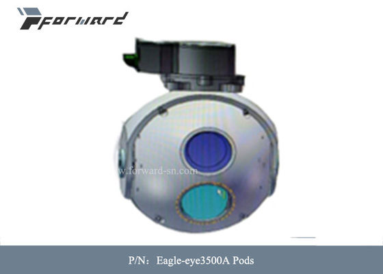 160×250mm Electro Optical Infrared Pod  Weight ≤3500g Aerial Thermal Cameras