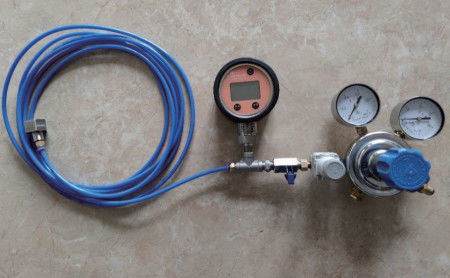 Slide Line Test Tool Accurate Inflating Pressure Indication of 0.1 Level with Nitrogen Medium