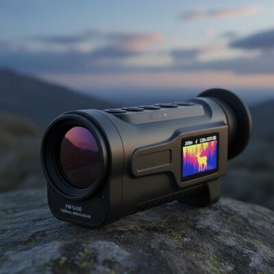FW-SA50 Thermal Monocular with 2600m Detection Distance, 1280×1024 HD Thermal Imaging Resolution, and 50mm F1.0 Lens for Outdoor Use